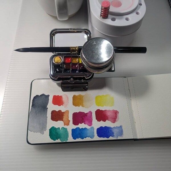 Aazon.co: 48 Watercolor Paints Set, Art Supplies Portable Watercolor