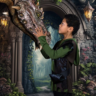 Easter House Digital Backgrounds for Composite Artists Easter - Etsy