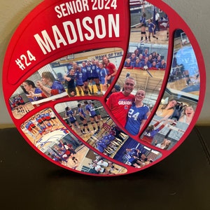 Personalized Senior Sports Gifts Photo Collage Sports Gifts Track ...