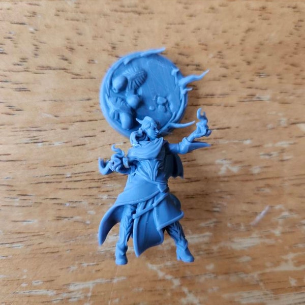 Fighter Cow Girl Miniature | Twin Goddess Miniatures | Tabletop
