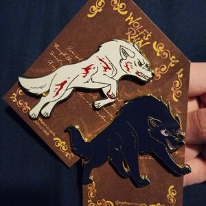 Wolfs Rain Enamel Pins Wolf Art Fantasy - Etsy