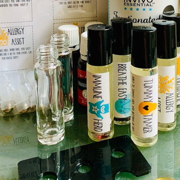 YOUNG LIVING Baby Blends PRINTABLE Roller Bottle Labels, Young Living Label, Essential Oil Label ...