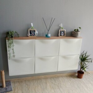Holzplatte für Ikea Trones Massive Holzplatte für 3 Ikea Trones