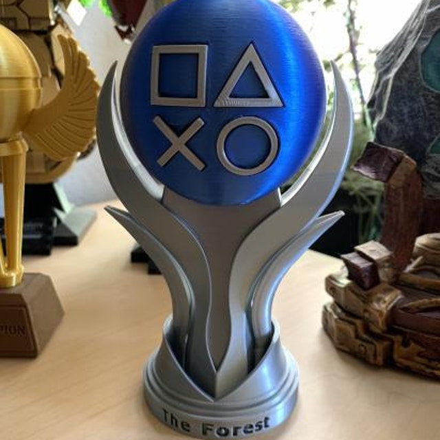 PS5 プラチナトロフィーレプリカ ゲーマー賞ディスプレイ PS5 プラチナトロフィーレプリカ ゲーマー賞ディスプレイ