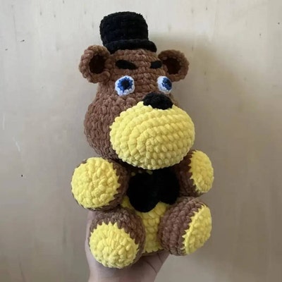 Freddy Fazbear Plush Crochet Pattern Etsy