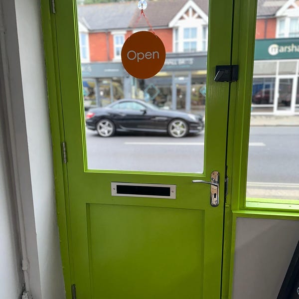 Open Closed Sign Orange Sign Business Sign Storefront Sign Shop Open ...