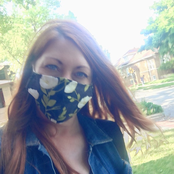 Needle felted christmas tree