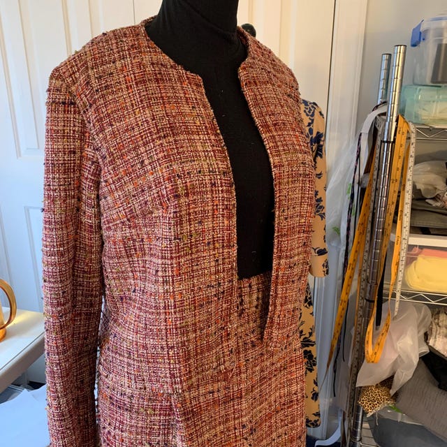 ジャケット・アウター block pattern tweed jacket Prince of Wales Bloomsbury Tweed Jacket | Cordings US