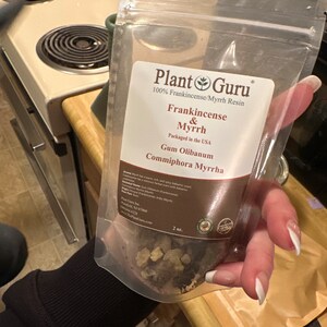 Frankincense & Myrrh Granular Resin Incense – Natural Aromatic Resin For Burning & Aromatherapy