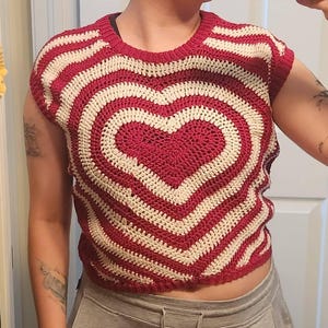 Heart Vest | PATTERN - Etsy