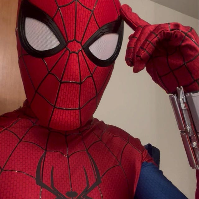 スパイダーマン ブランドニューデイ レプリカ 縫製とカラー生地昇華