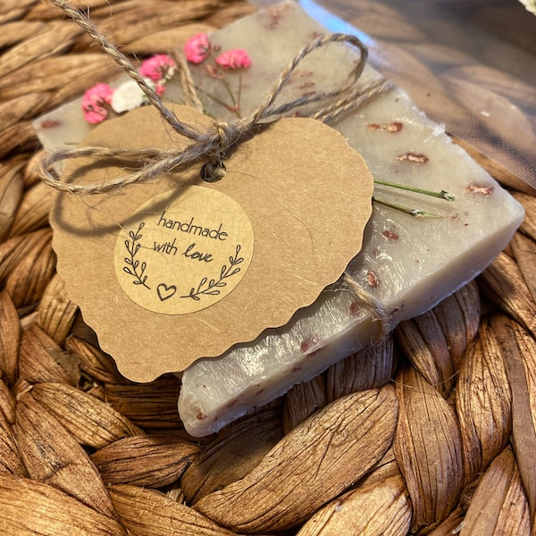 Lavender 100% Natural Handmade Soap Ends Essential Oil Soaps 15 30 60 ...