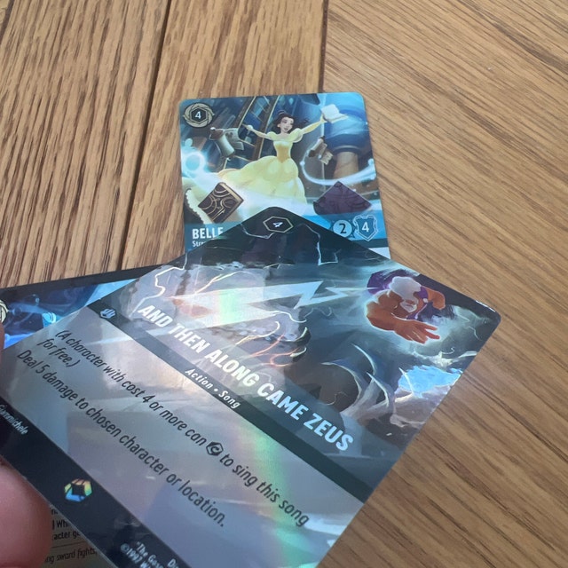 And Then Along Came Zeus (alt Art) Lorcana Proxy/orica, Common