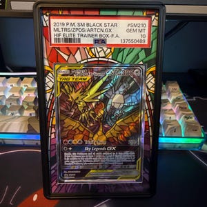 Moltres Zapdos Articuno GX SM210 PSA CGC Beckett | Extended Art