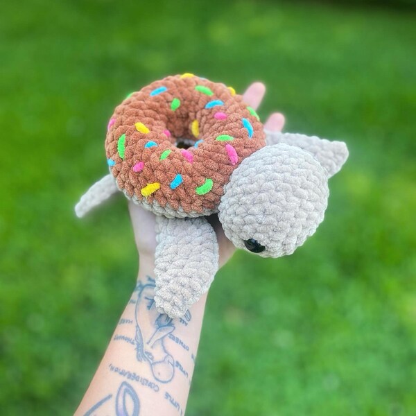 Crochet Donut Pattern Amigurumi Donut Crochet Pattern Donut PDF Crochet