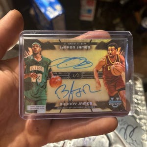 CUSTOM Lebron/Bronny Card(1/1)