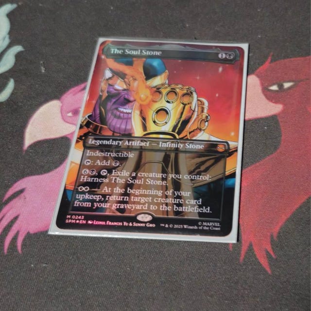 The Soul Stone (infinity Gauntlet) (holo) (PROXY) - Etsy