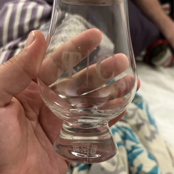 Personalized Glencairn Whiskey Glasses With Lids - Bourbon Glasses for Home Bar, Custom Whiskey ...