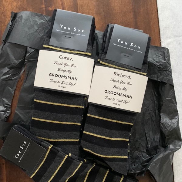 Men's Yellow Mix Stripe Sock Bundle main image 1