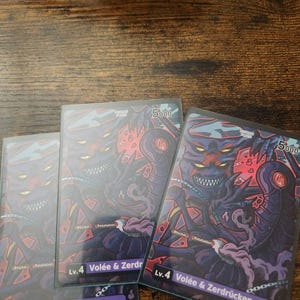 Volée & Zerdrücken Token - Digimon Card Game Purple Blocker