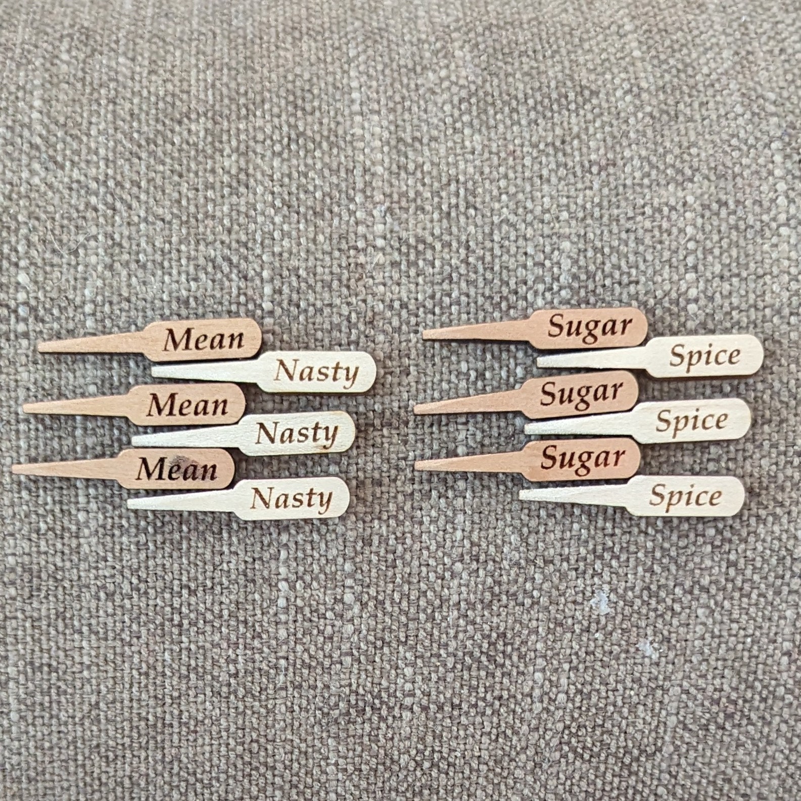 Your Name Cribbage Pegs, 3 Pegs Per Player, Custom Names/Words, Personalized Gift, Family Games, Wood Anniversary Gift, Fathers Day Gift