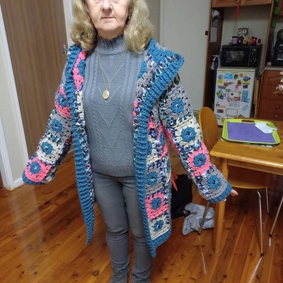 PUFFY Ruffle Sweater Crochet Sweater Ruffled Sweater Puff Etsy