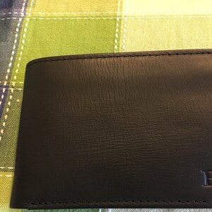 Slim card wallet men Personalized leather wallet Mens | Etsy