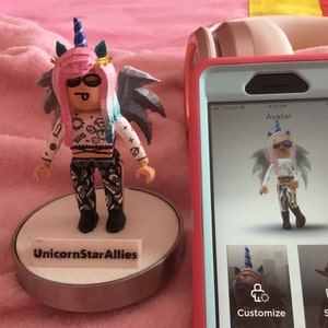 Personalized 3d Printed Roblox Character Etsy - personalized 3d printed roblox character customize your roblox character Personalized 3d Printed Roblox Character Etsy - customize your roblox character