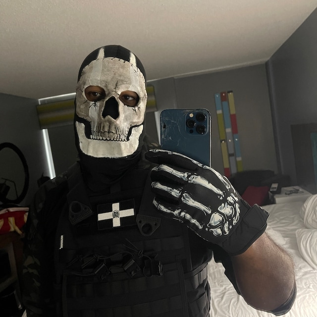 MW2 Ghost Mask 3d Print Warzone 