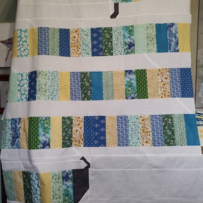 Strip It Three Ways Pieced Quilt Pattern From Nancy Rink Designs BRAND