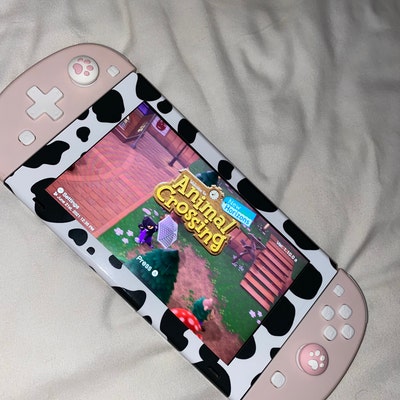 Nintendo Switch Skin // Pink Cow Design // 3M High Quality Full ...