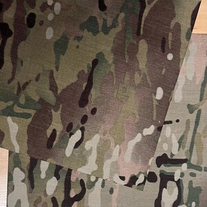 Multicam Arid Camo Cordura Wrap: 500D Adhesive Backing (12x12