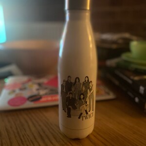 TWICE Kpop Stainless Steel Water Bottle, Kpop Merch, Kpop Gift