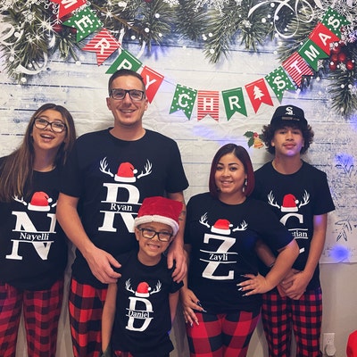 Matching Family Christmas Shirts Christmas Shirtscustom Family ...