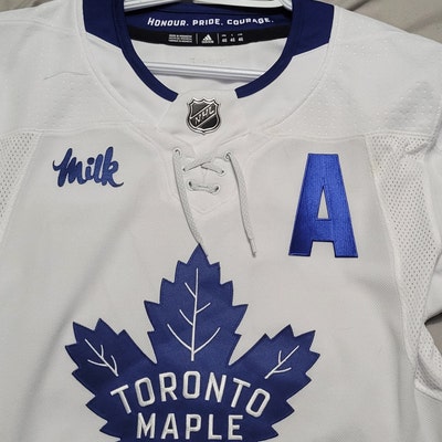 thumbnail image 2 of Iron On Hockey Jersey Patches Captain 2 of 12