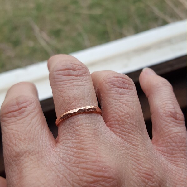 Thick Stackable Copper Ring(s), Copper Rings, Stackable Rings, Copper ...