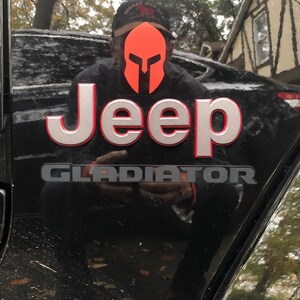 2 for 15.00 dollars Jeep Gladiator decal | Etsy