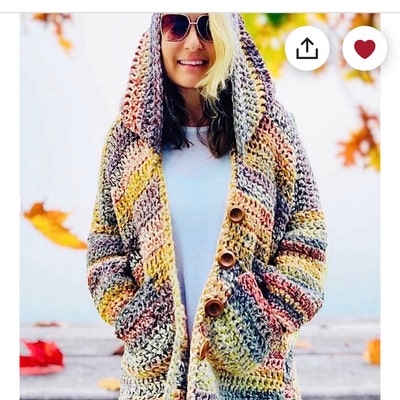 Easy Crochet Pattern Hippie Poncho Pattern Poncho Crochet - Etsy