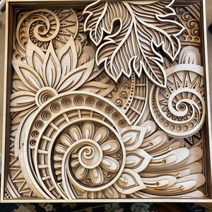 Download Mandala Tree of life DXF SVG for cricut for laser CNC ...