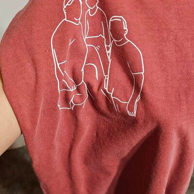 Personalized Dad Shirt With Dog Photo, Custom Dog Shirt For Daddy, Dog