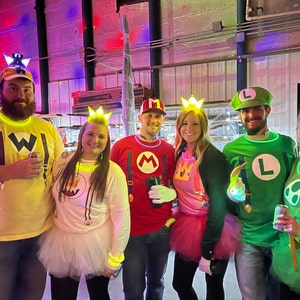 Mario and Friends Inspired Costume T Shirts Perfect for Family, Cruise ...