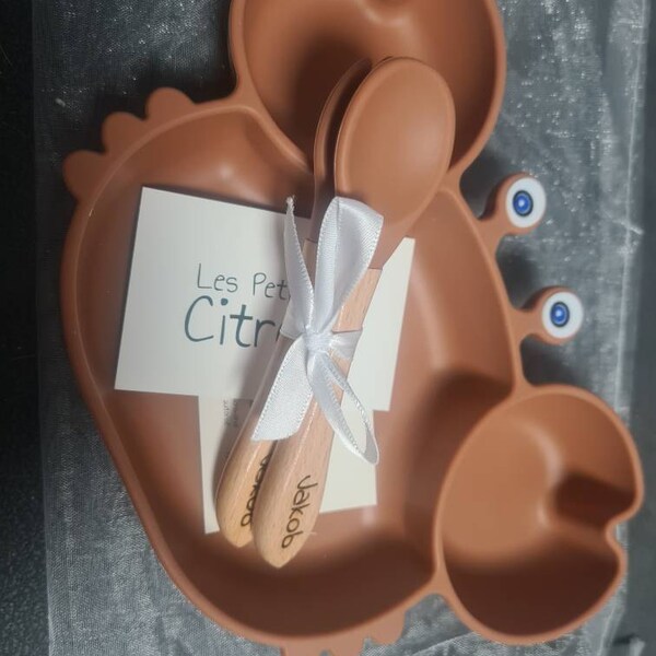 Coffret Repas Bébé Personnalisé | Cadeau Idéal Pour Enfants - Poupe Poupi