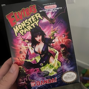 Elvira's Monster Party | NTSC | Nintendo | NES | En | Reproduction