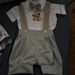 Personalized Boys 1st Birthday Boss Baby Outfit Custom Boss Baby Theme Birthday Suit Baby Boss Monogramed Shirt Pants Suspender Bowtie