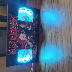 Klowns VHS Lamp, Horror Movie Lamp, Lamp Tapes 80s 90s, Retro VHS Lamp, Halloween Gift, Night Light Lamp, Table Lamp, Pick your own Movie