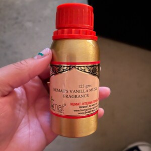 Vanilla Musk Fragrance Concentrated Fragrance Oil by Nemat 