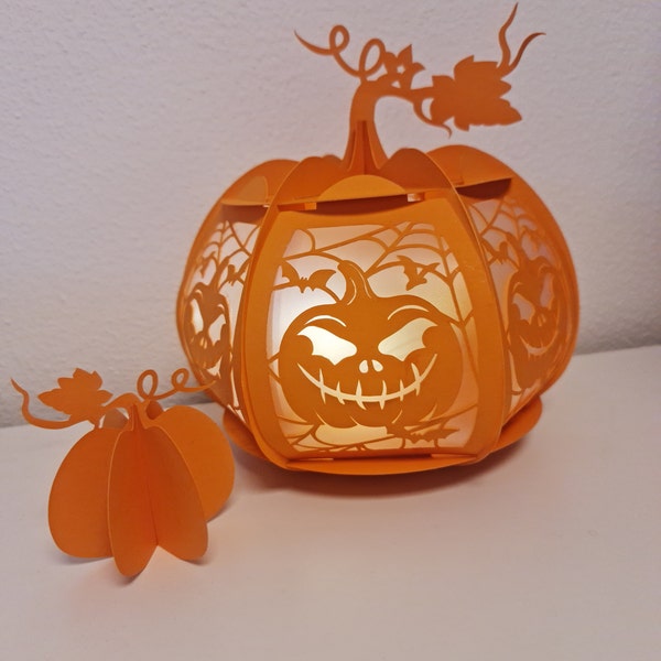 Pumpkin Lanterns SVG for Cricut Projects Diy Halloween Jack O Lantern ...