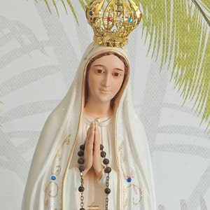 GOLDEN CROWN for Saints Virgin Our Lady of FATIMA Religious Statue - Etsy