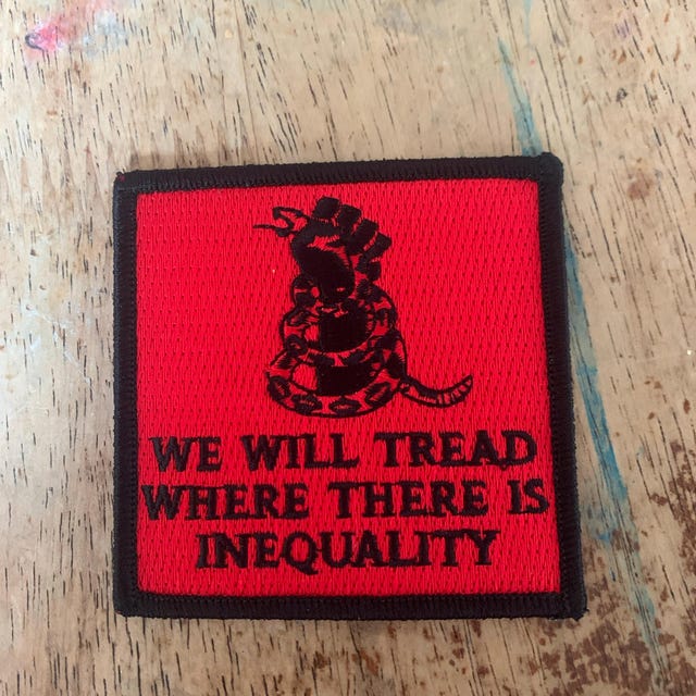 たろー様2024NEWPEARLY GATES WAPPENSMILY WEB EGO-COM PIRATE Flag 2.0 Embroidered Iron-on Patch 4.5