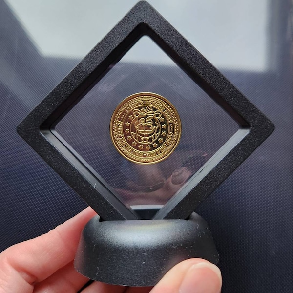 Eternally Enchanting Flower - Brass Coin With Rose (double-sided) - Etsy